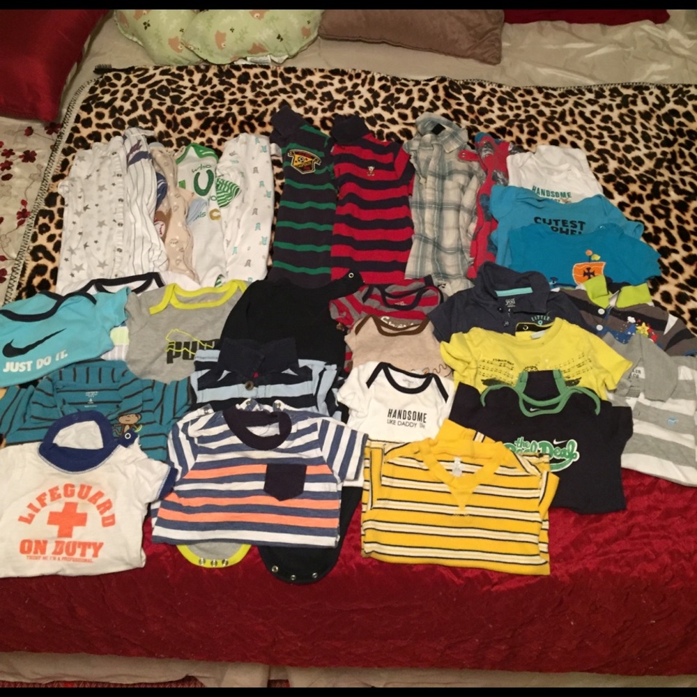 Baby boy clothes lot! 29 pcs. Total