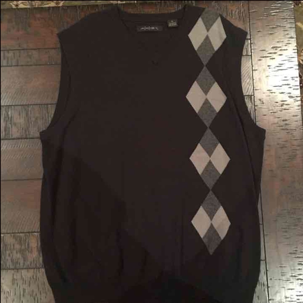 Black Sweater Vest.