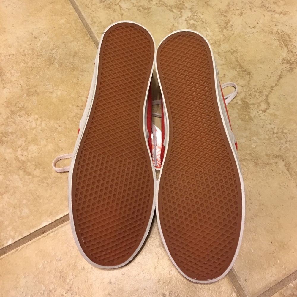 Vans Atwood Low Trainers Cayenne/Fudge Shoes - Picture 4 of 4