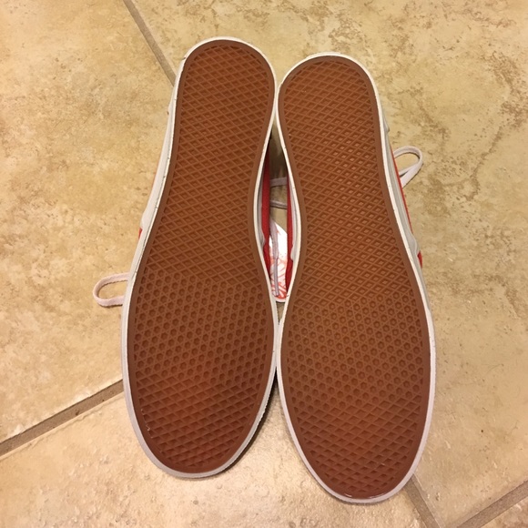 Vans Atwood Low Trainers Cayenne/Fudge Shoes - Picture 4 of 4