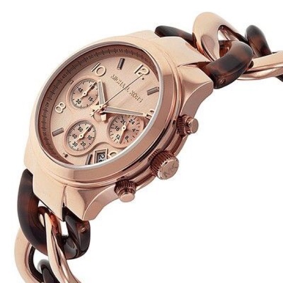 MICHAEL Michael Kors Accessories - 🔥SALE🔥MK Rose-Gold Stainless Steel Watch