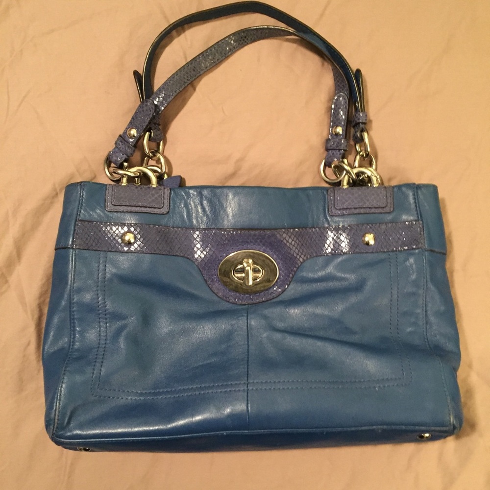 Penelope Caryall Leather Handbag