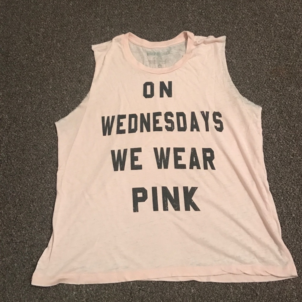 ! Collectors Item !On Wednesdays We Wear Pink Tee