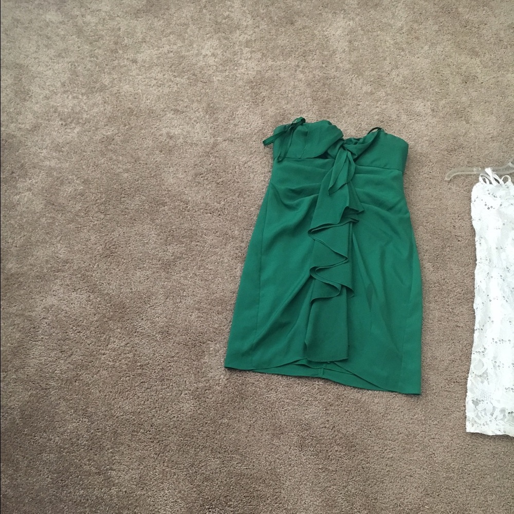 Cute BCBG  green dress.