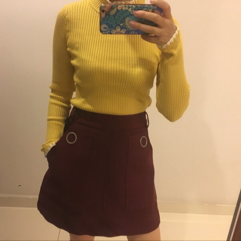 Violet A-Line Skirt