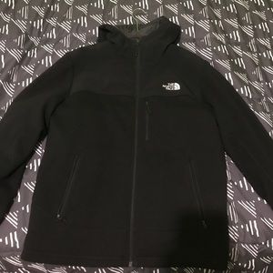 North Face Hoodie Zip Up Jacket Medium