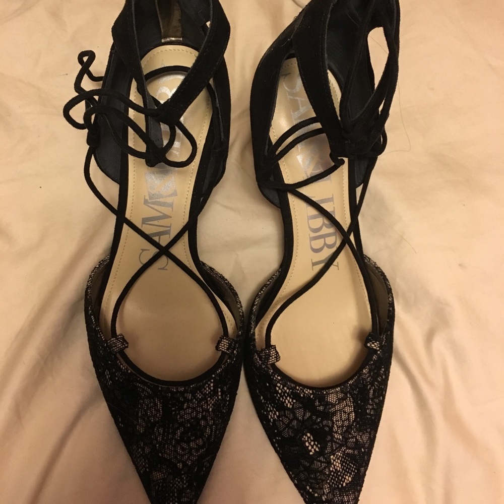 Lace up heels