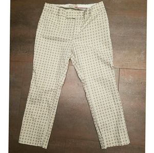 🎉 Banana Republic Avery Fit Sateen Crop Pants