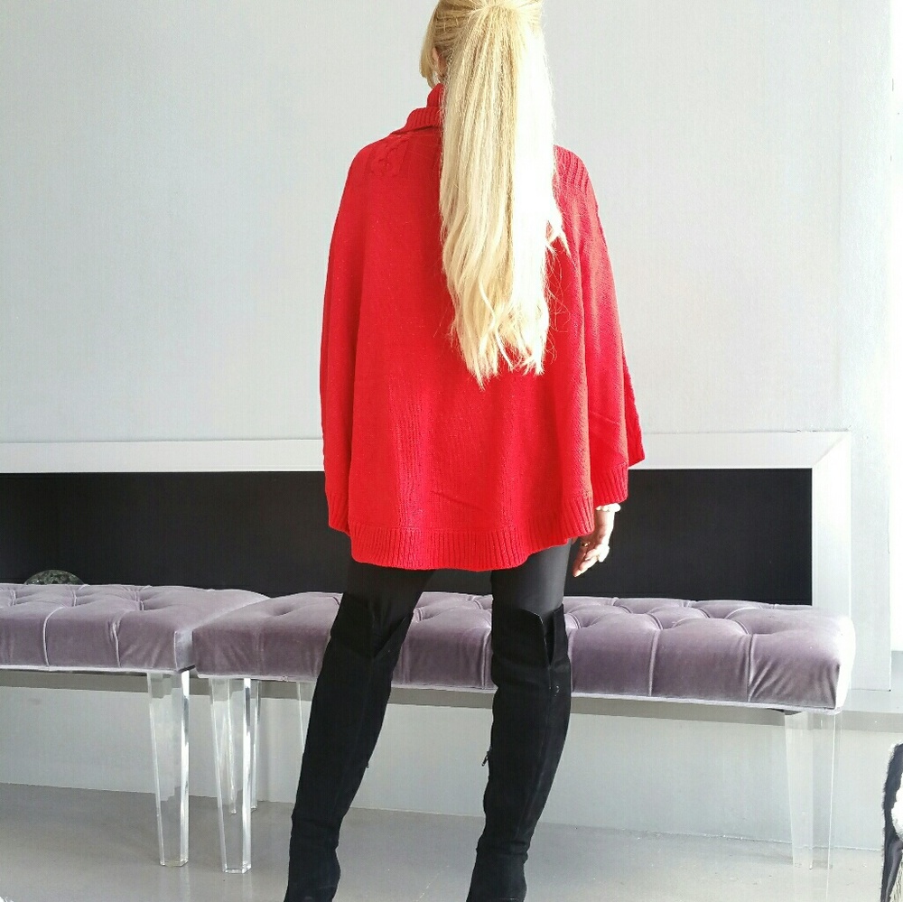 ❤SOLD OUT❤ GORGEOUS & comfy  poncho - Picture 4 of 4