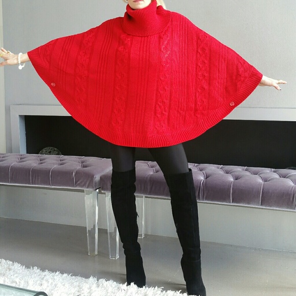 ❤SOLD OUT❤ GORGEOUS & comfy poncho - Picture 3 of 4