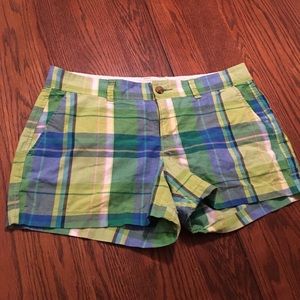 Old Navy Plaid Shorts.