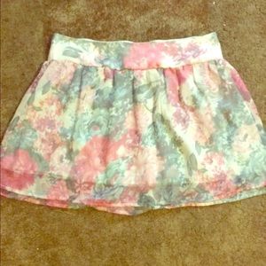 Floral skirt