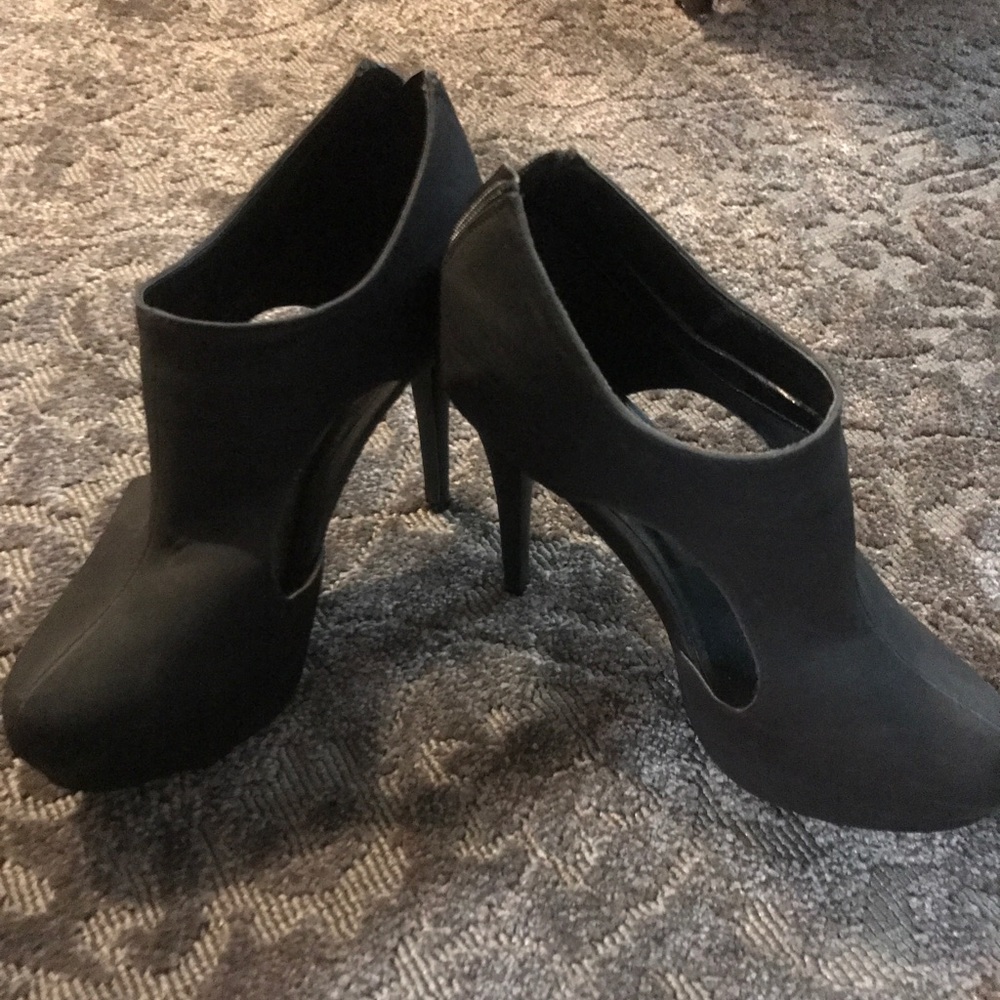 Bootie heels