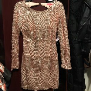 a dress to BRIGHTEN up the room!