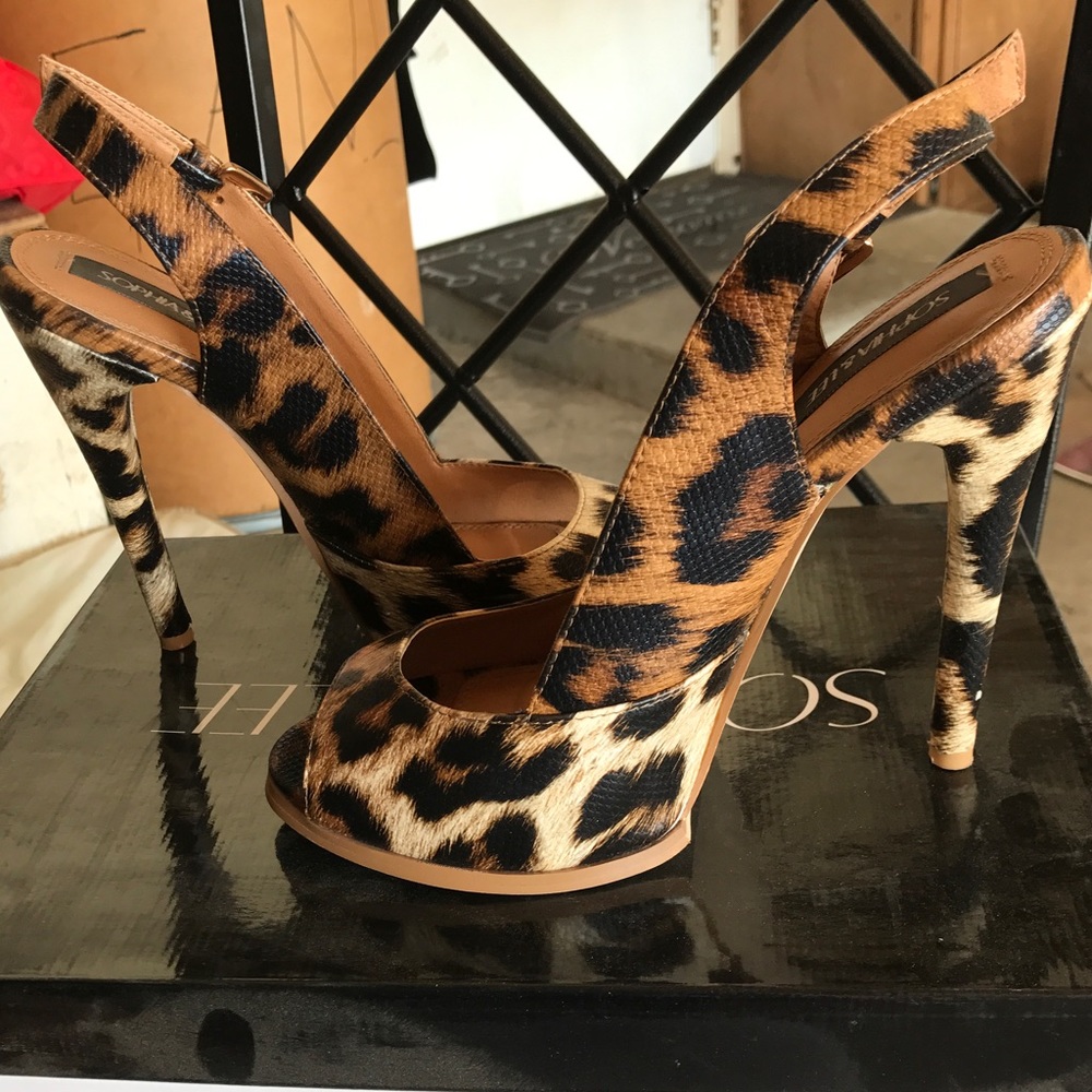 Leopard Heels