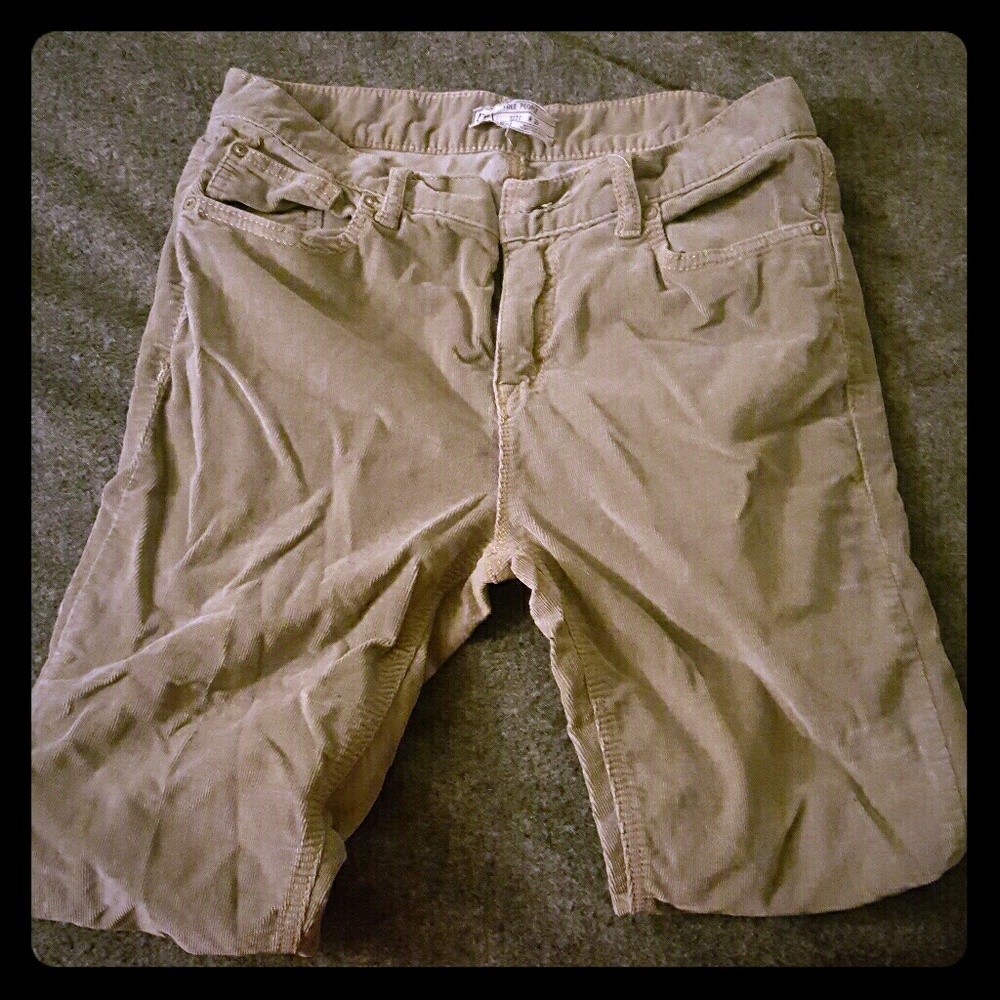 High Waisted Cords