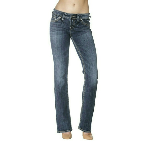 NWT Silver Jeans Suki Curvy Fit Slim Bootcut Jeans - Picture 3 of 3