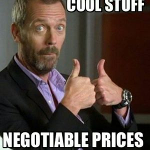 Accepting all offers!