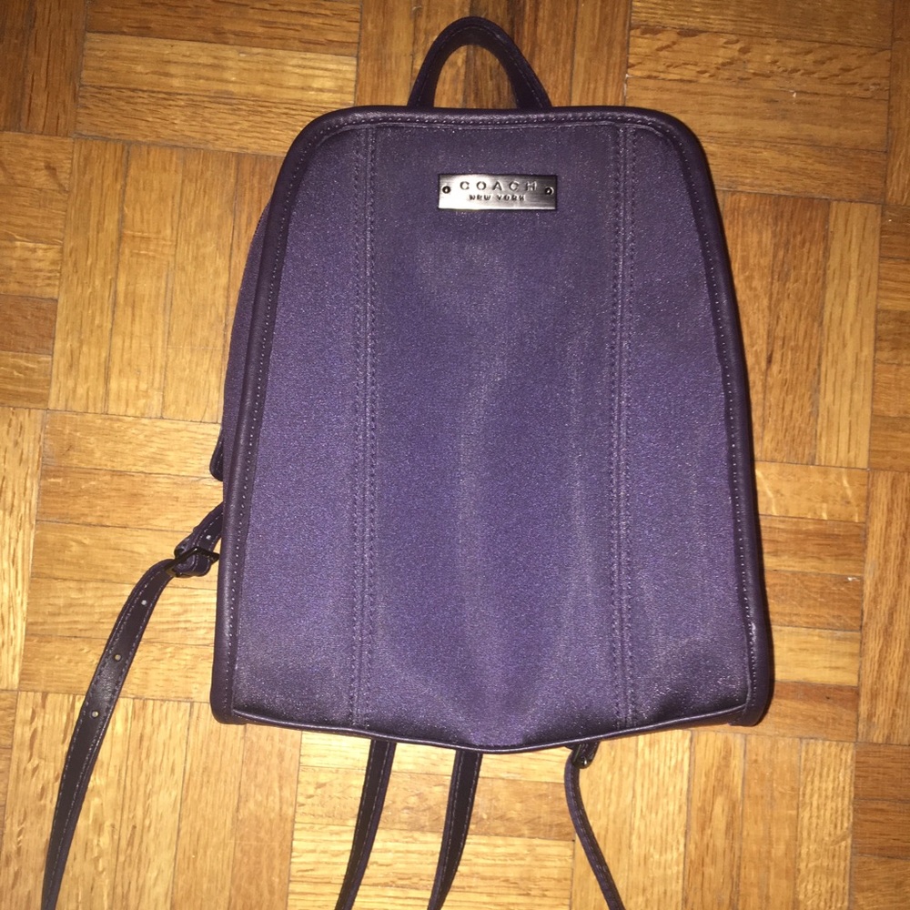 Coach backpack mini