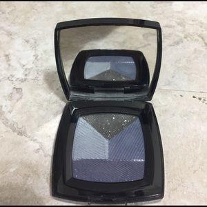 Limited edition Chanel denim eyeshadow.