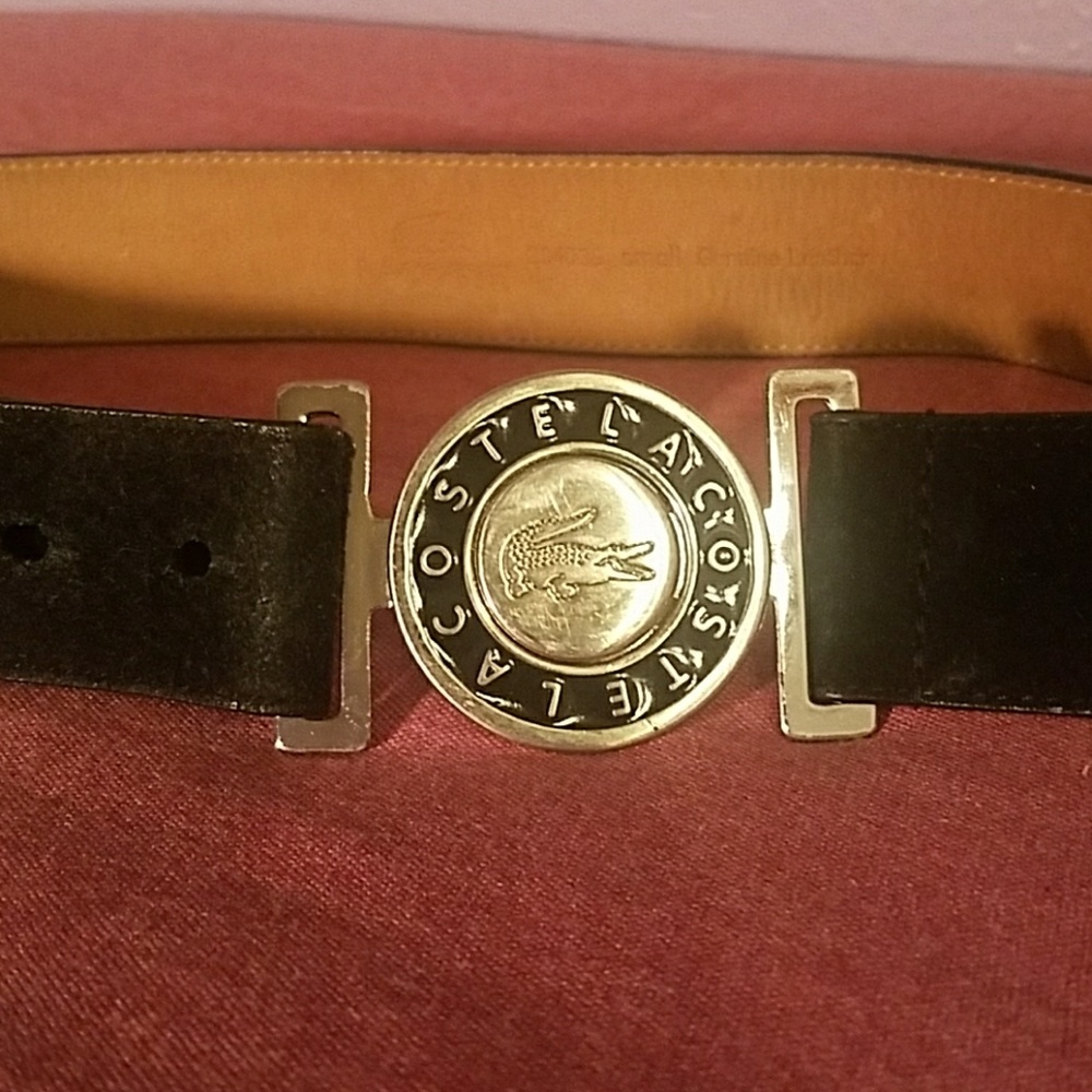 Lacoste Leather Belt