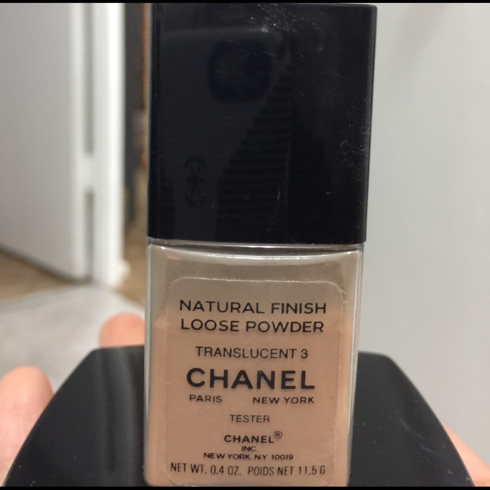 Chanel natural finish loose powder.