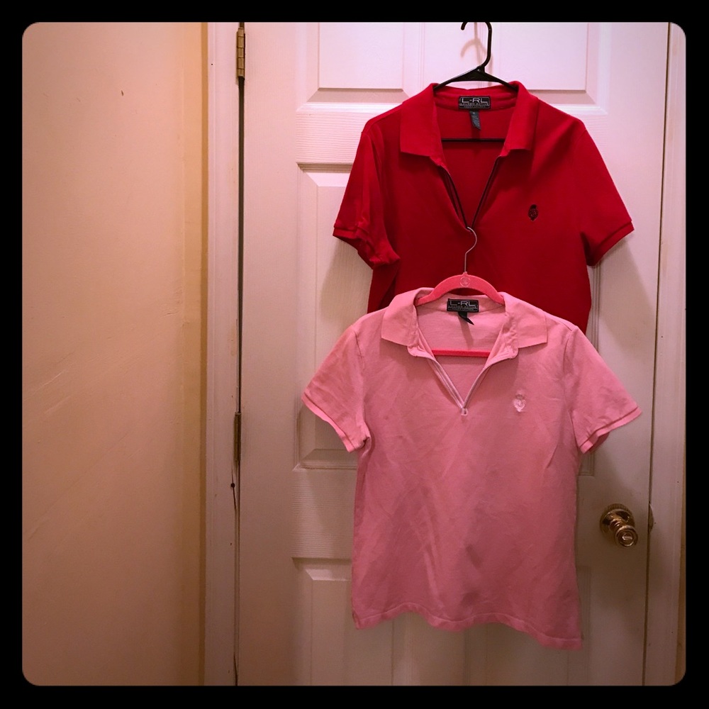 Lot of 2 Lauren Active Polos