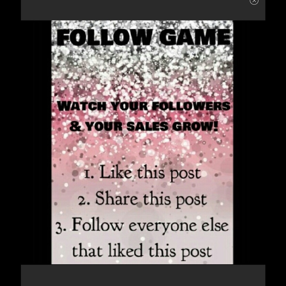 Follow me share and like and help us all out too