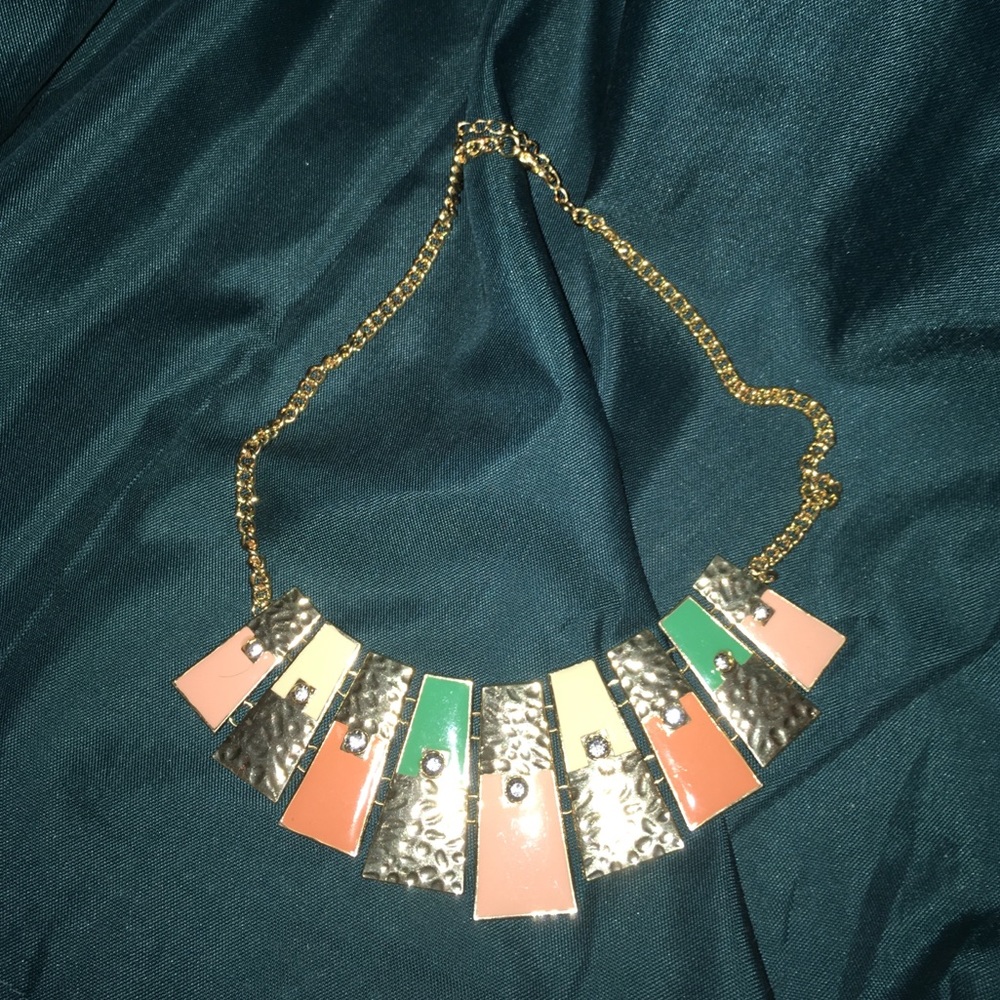 Necklace and earrings