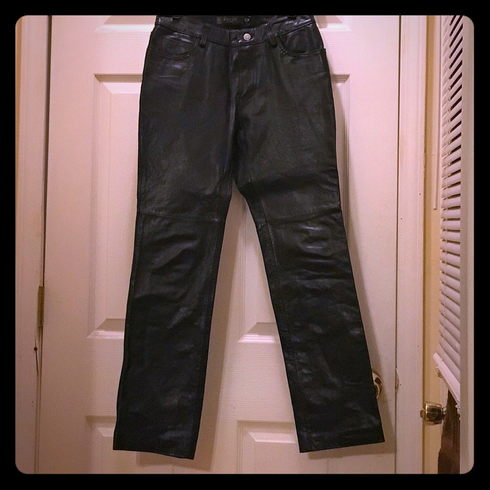 Gap Leather Pants