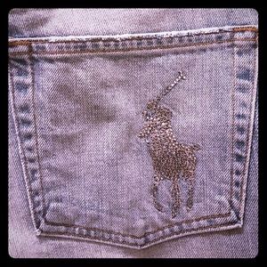 VINTAGE RALPH LAUREN RHINESTONE JEANS