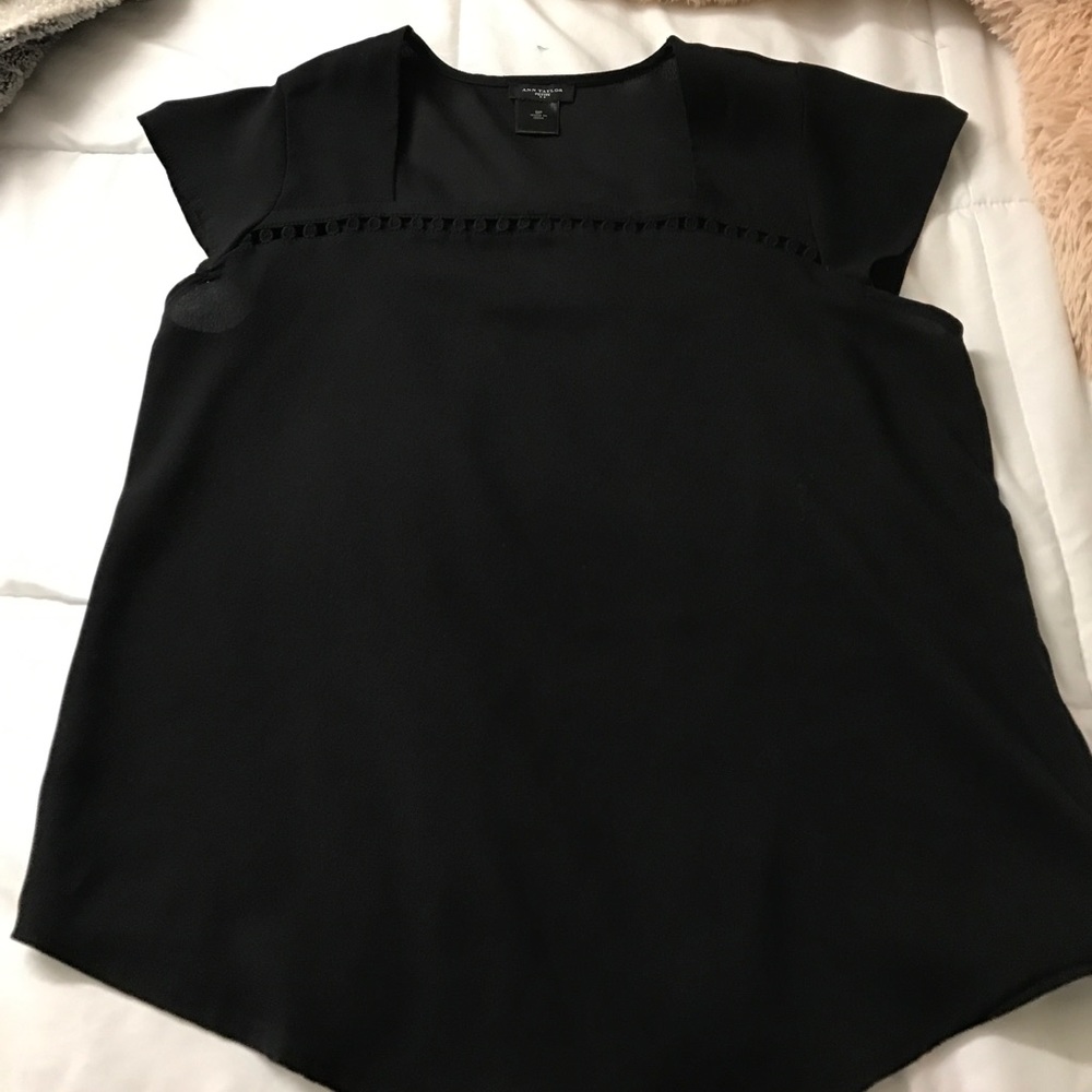 Black Blouse Ann Taylor