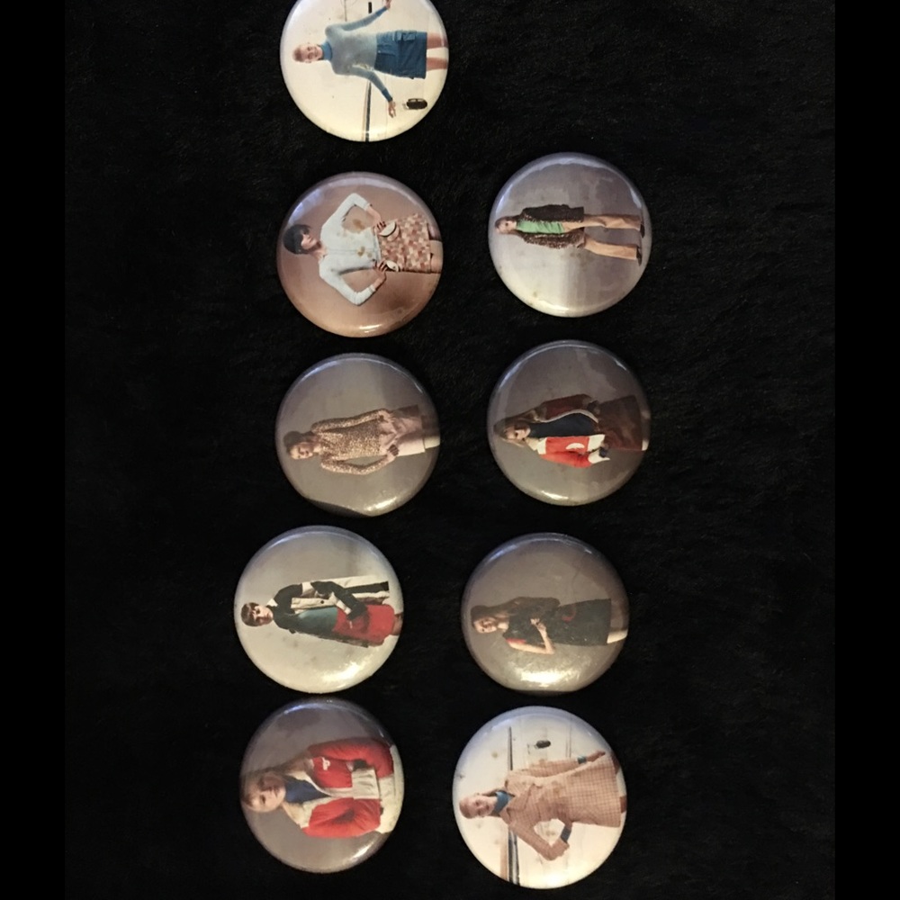 👗👠60's Fashion Pins👠👗