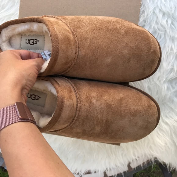 UGG classic water resistant slippers new sz 9 new - Picture 2 of 7