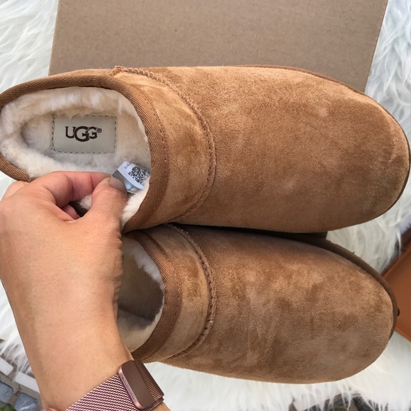 UGG classic water resistant slippers new sz 9 new - Picture 3 of 7