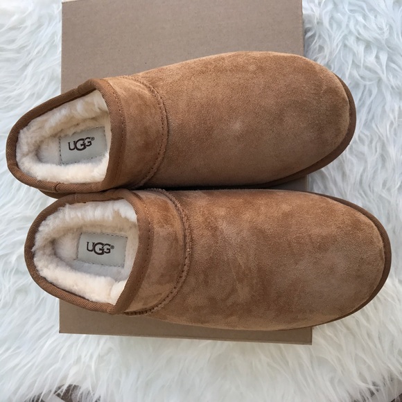 UGG classic water resistant slippers new sz 9 new - Picture 4 of 7