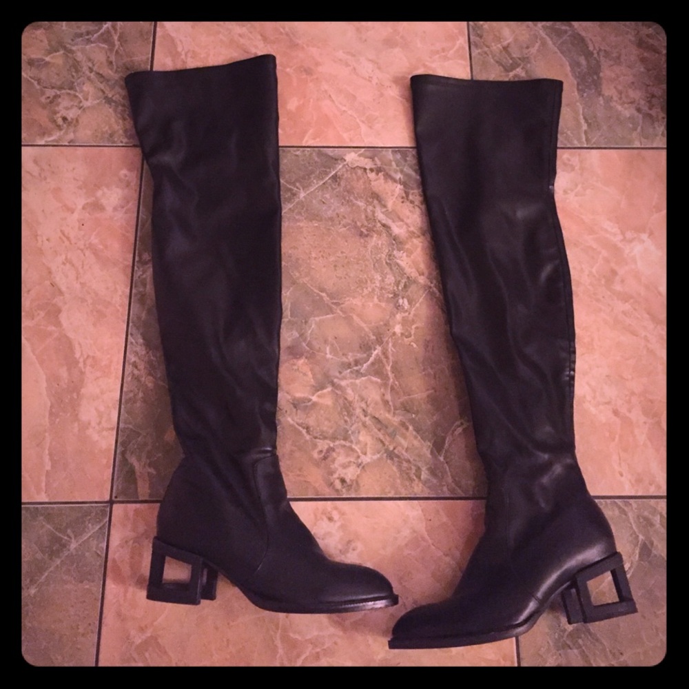 Jeffrey Campbell "Basie" Thigh High Boot