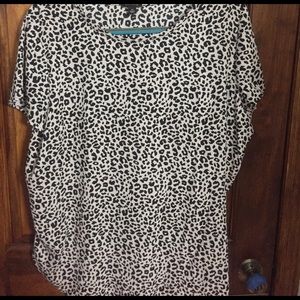 Ann Taylor Leopard print top