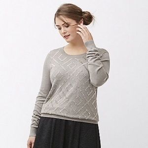 Embellished Sweater by Lela Rose for Lane Bryant