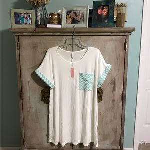 NWT Pink Blush maternity top size small