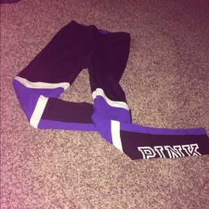 Victoria's secret pink compression leggings yoga