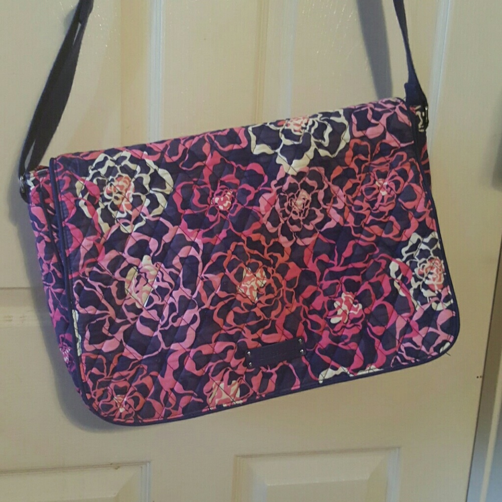 FINAL EUC Vera Bradley Katalina Pink Laptop Bag