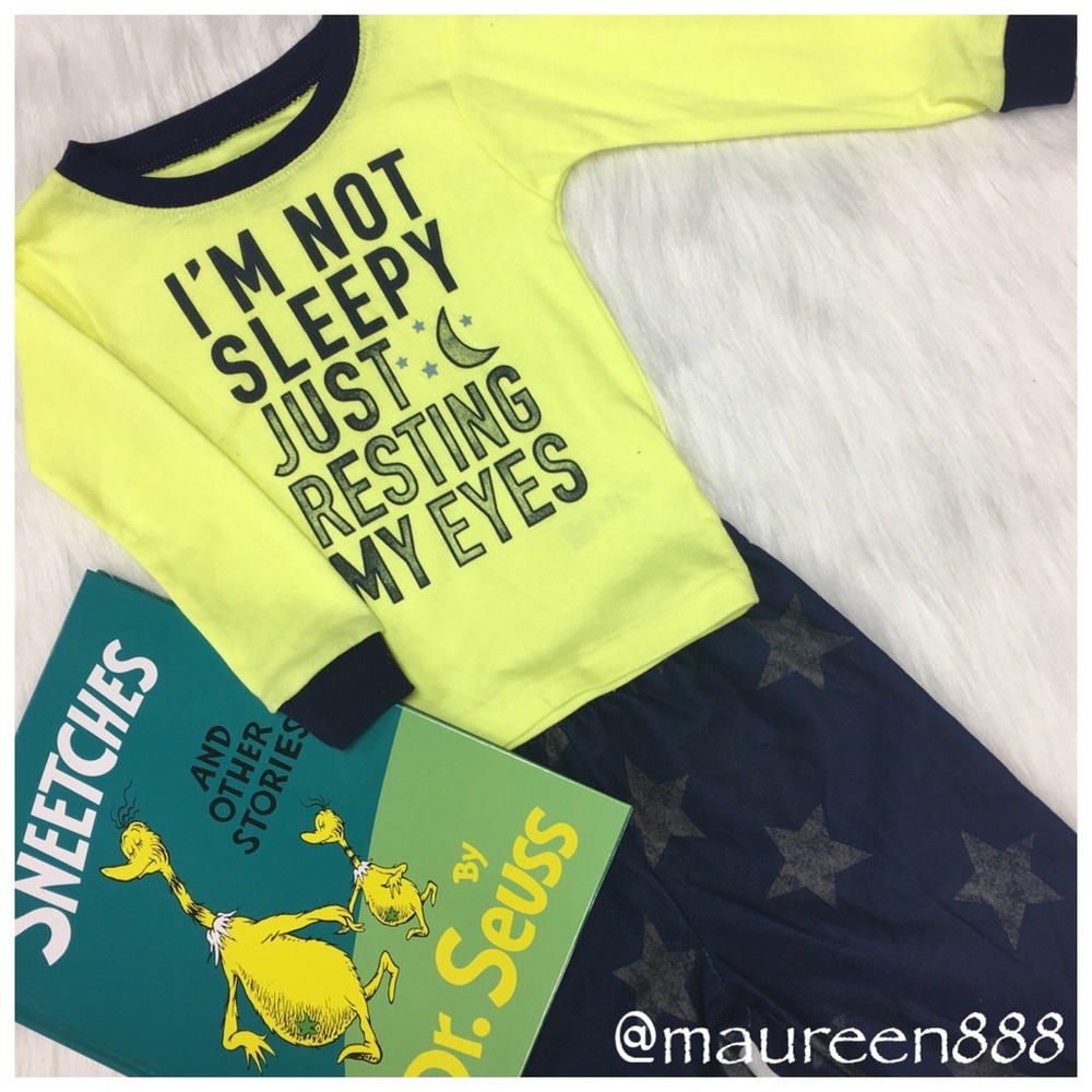 Carter's® || Resting My Eyes || 2-Piece Fleece PJ