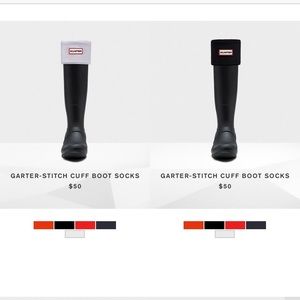 ISO TALL HUNTER BOOT SOCKS (M: 5-7)