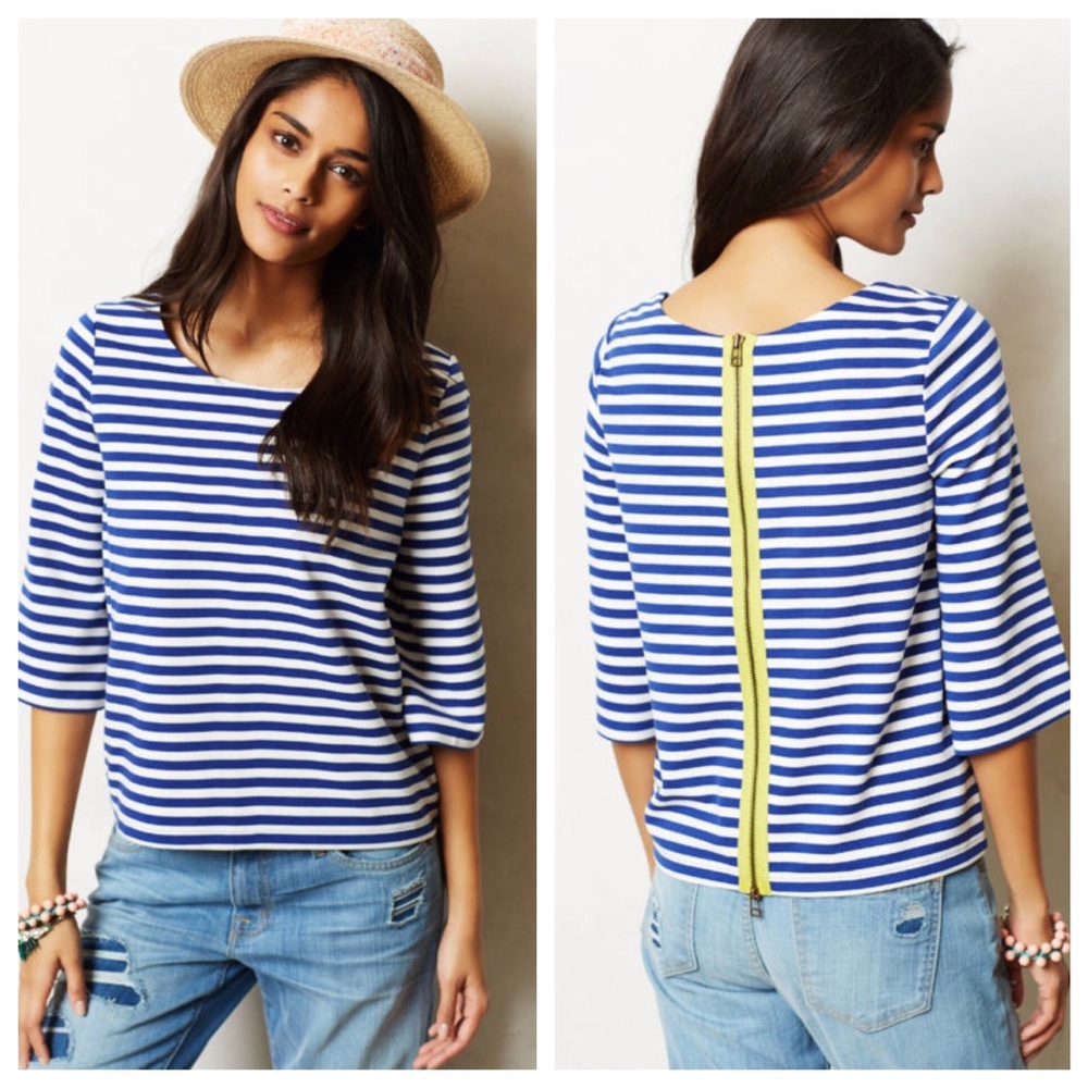 Anthropologie 'Genoa' shirt, size small, EUC