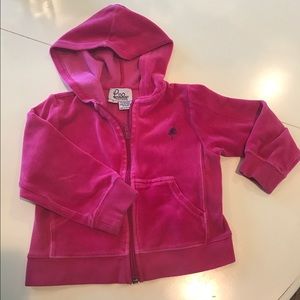 Lily Pulitzer hot pink toddler hoodie