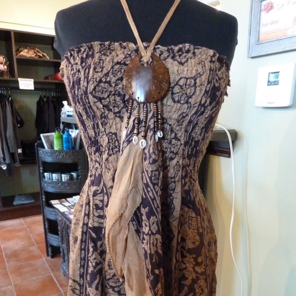 Summer beach dress made in Thailand