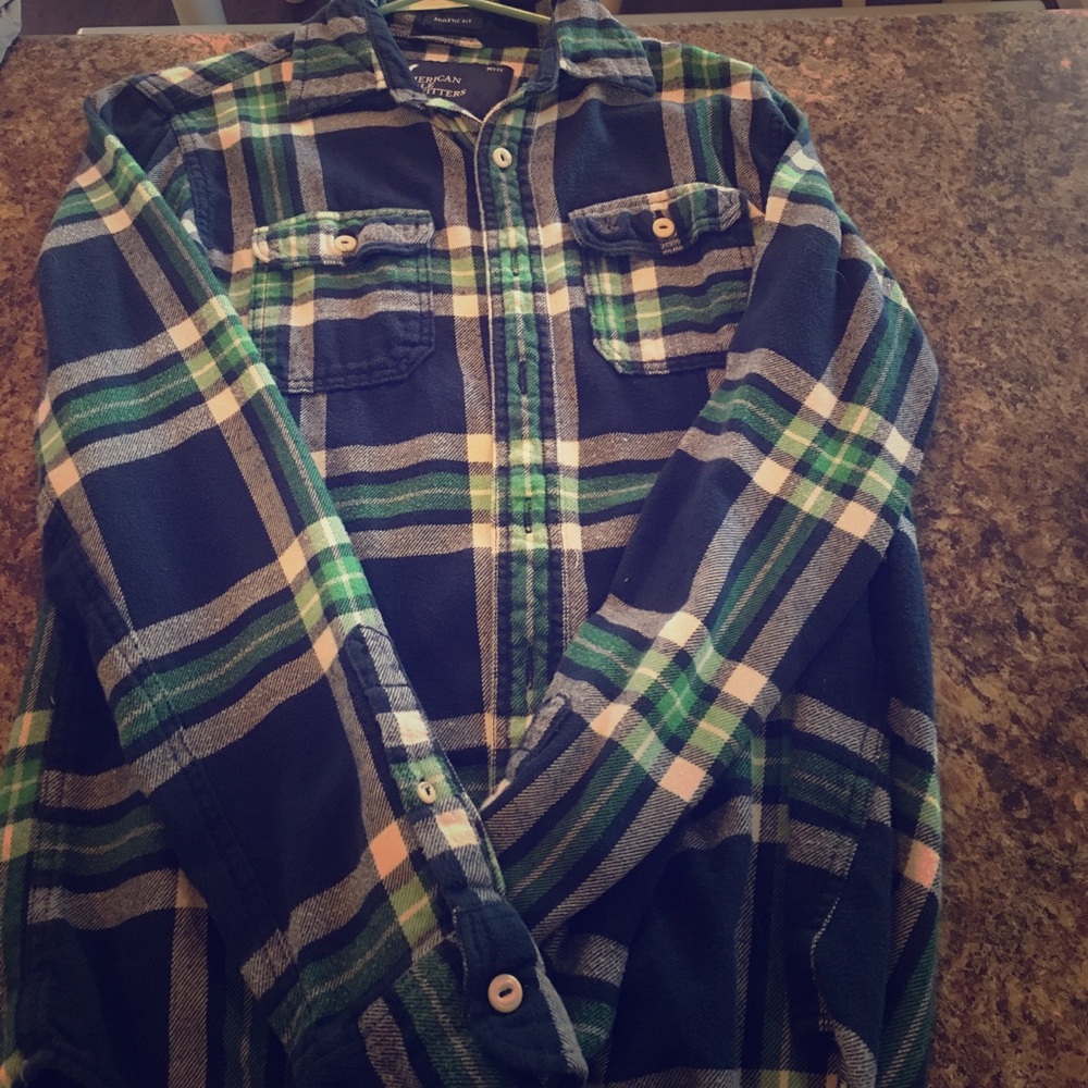 American Eagle Slim Fit Flannel
