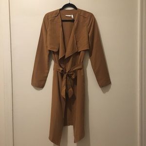Leith Drape Trench Coat