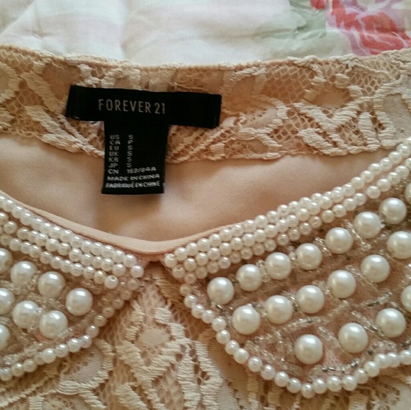 Forever 21 small,  very nice cream color good cond - Picture 2 of 3